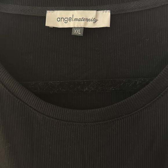 Angel Maternity Sleeveless Black Maternity and Nursing Tie Knot Dress Size XXL - Picture 6 of 8